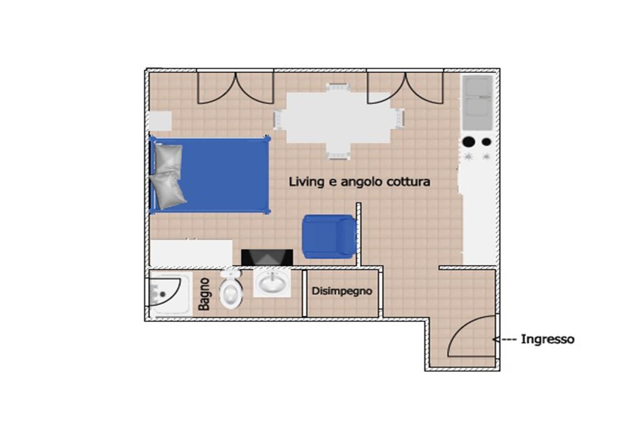 Residence Colibri Family & Bike Loano Room photo